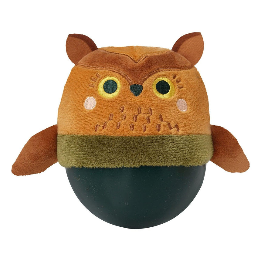 Manhattan Toy: wańka wstańka sowa Wobbly Bobbly Owl - Noski Noski