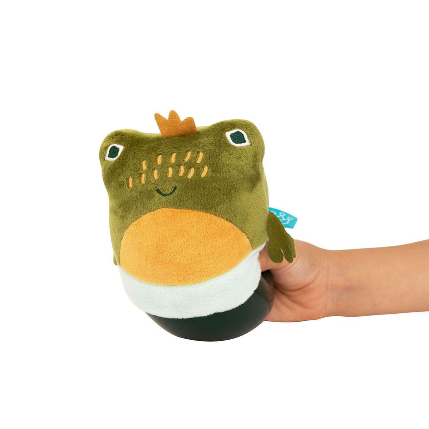 Manhattan Toy: wańka wstańka żaba Wobbly-Bobbly - Noski Noski