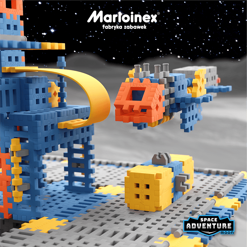 Marioinex: klocki Mini Waffle Baza Kosmiczna - Noski Noski