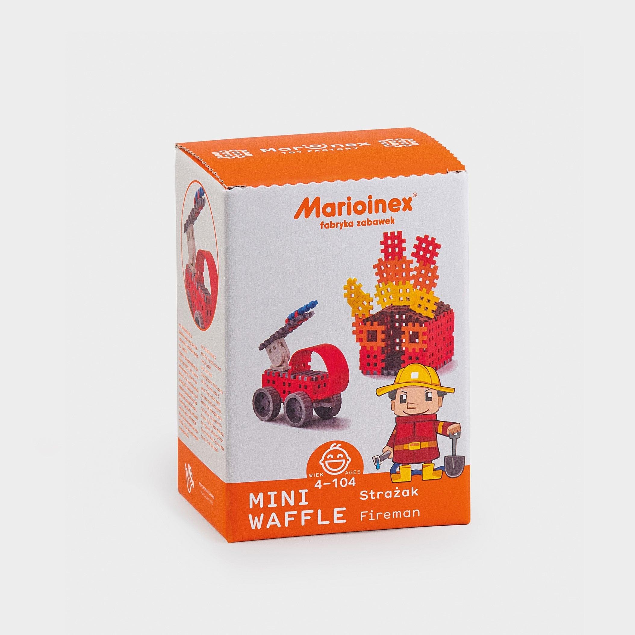 Marioinex: klocki Mini Waffle Fireman Medium 68 - Noski Noski