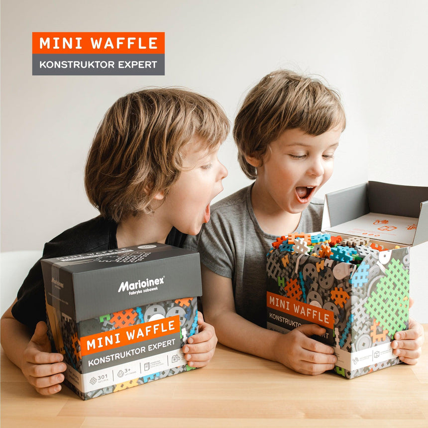 Marioinex: klocki Mini Waffle Konstruktor Expert 301 - Noski Noski