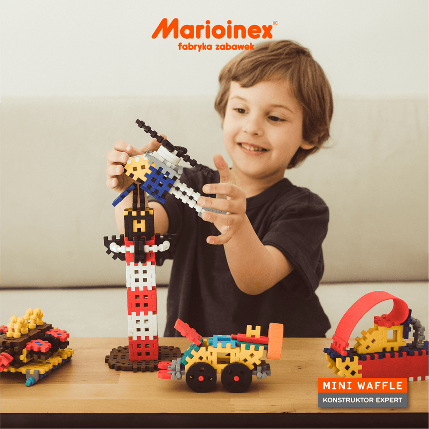 Marioinex: klocki Mini Waffle Konstruktor Expert 501 - Noski Noski