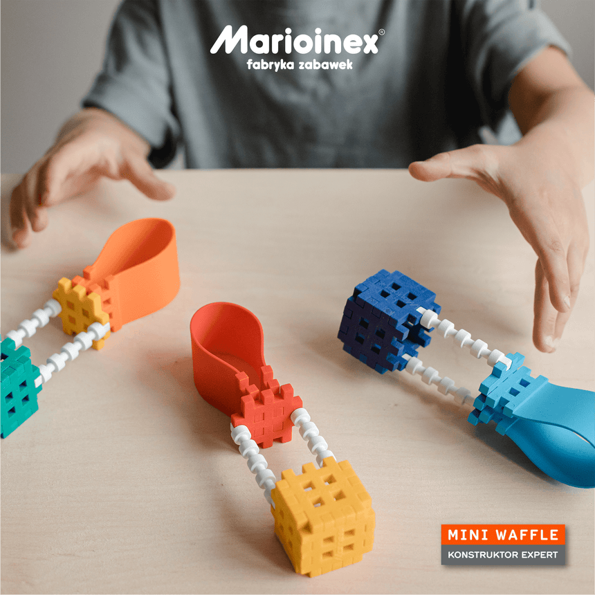 Marioinex: klocki Mini Waffle Konstruktor Expert 501 - Noski Noski