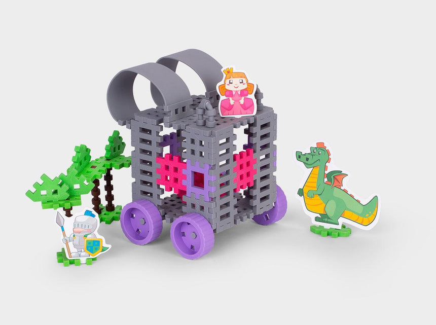 Marioinex: klocki Mini Waffle Księżniczka Zestaw Mały - Noski Noski