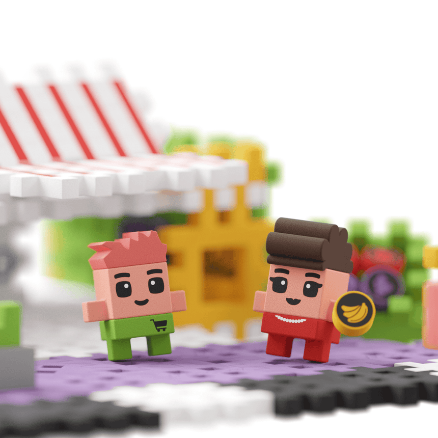 Marioinex: klocki sklep Mini Waffle City Shop - Noski Noski