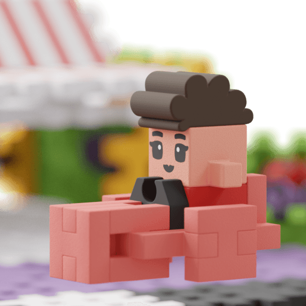 Marioinex: klocki sklep Mini Waffle City Shop - Noski Noski
