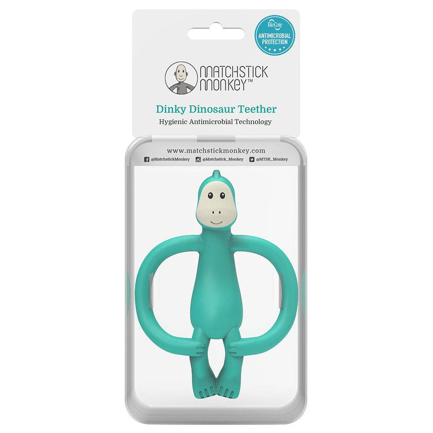 Matchstick Monkey: gryzak dentystyczny Dinky Dinosaur - Noski Noski