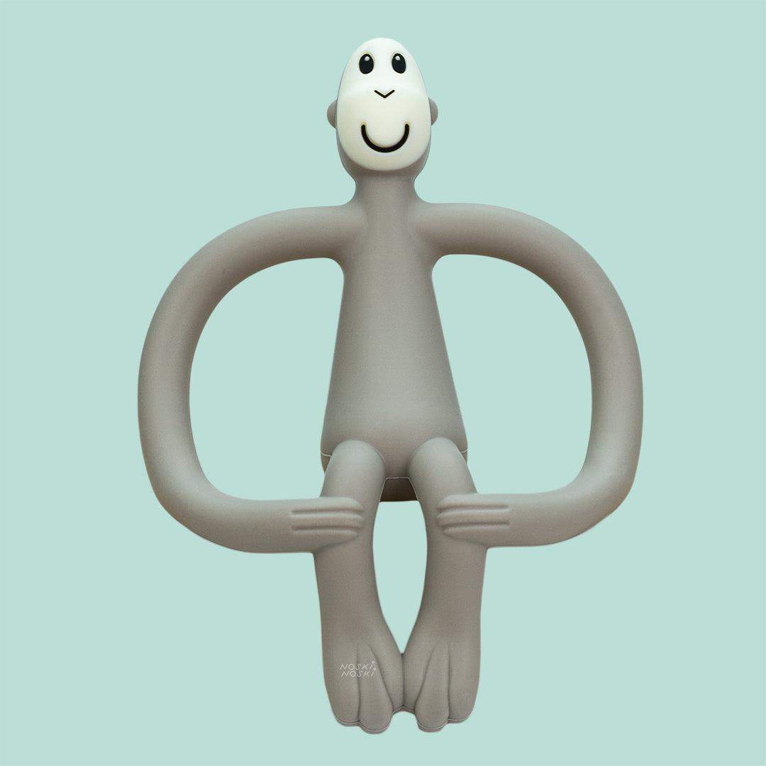 Matchstick Monkey Teething Toy Grey