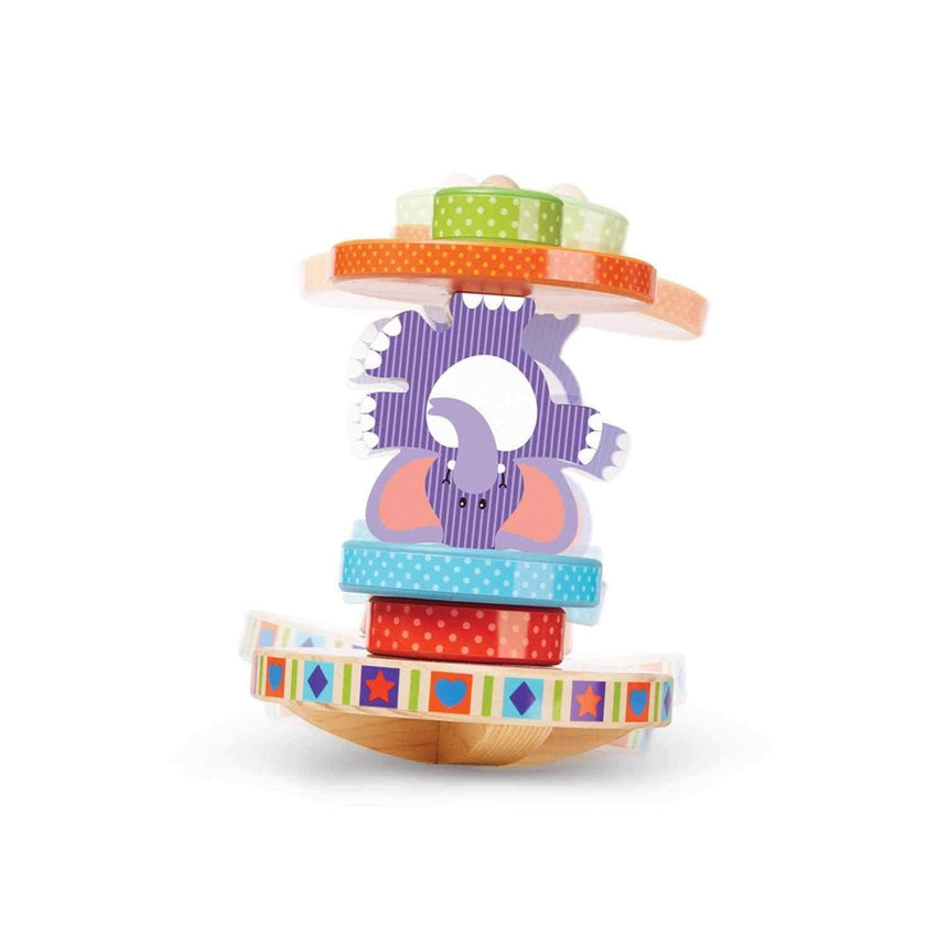 Melissa & Doug: balansująca wieża do układania Słonik - Noski Noski