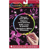Melissa and Doug: brokatowa wydrapywanka Scratch Art Księżniczki - Noski Noski