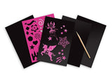 Melissa and Doug: brokatowa wydrapywanka Scratch Art Księżniczki - Noski Noski