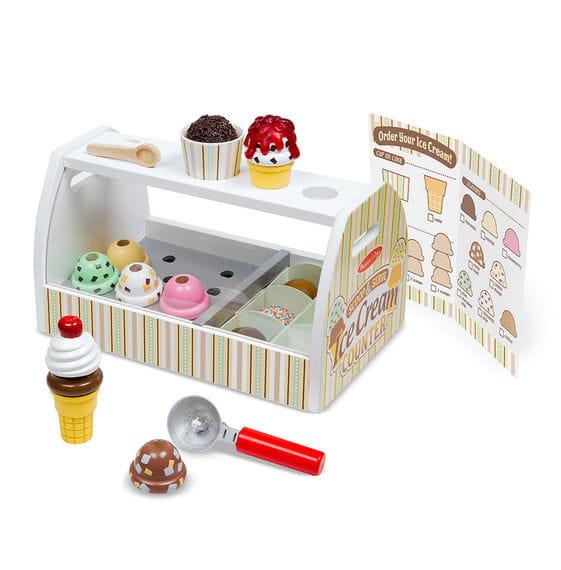 Melissa and Doug: drewniana lodziarnia Scoop & Serve Ice Cream Counter - Noski Noski