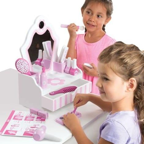 Melissa and Doug: drewniana toaletka Beauty Salon - Noski Noski