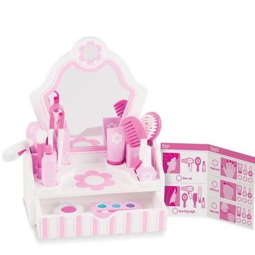 Melissa and Doug: drewniana toaletka Beauty Salon - Noski Noski