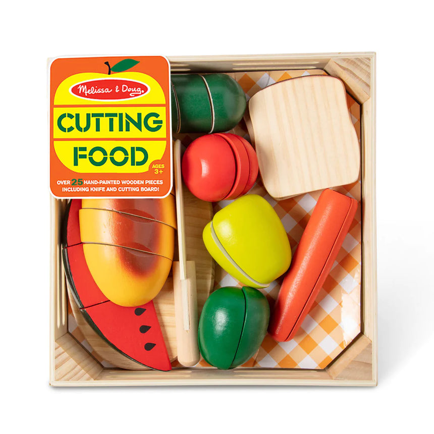 Melissa and Doug: drewniane jedzenie do krojenia Cutting Food - Noski Noski