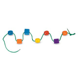 Melissa and Doug: drewniane korale do nawlekania Primary Lacing Beads - Noski Noski