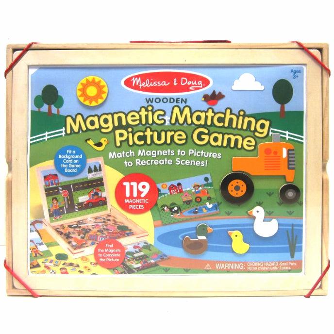 Melissa and Doug: drewniane magnesy Matching Picture Game - Noski Noski