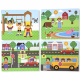 Melissa and Doug: drewniane magnesy Matching Picture Game - Noski Noski