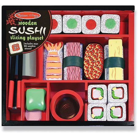 Melissa and Doug: drewniane sushi do krojenia - Noski Noski