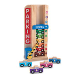 Melissa & Doug: drewniany parking do nauki liczenia - Noski Noski