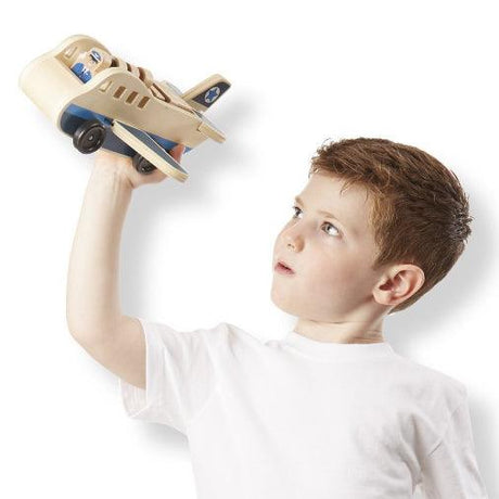 Melissa and Doug: drewniany samolot z załogą - Noski Noski
