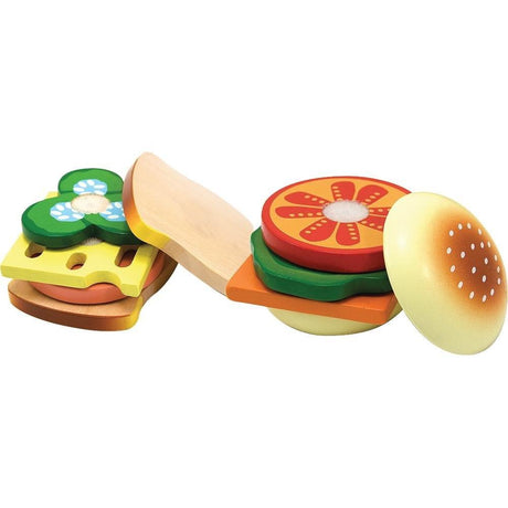 Melissa and Doug: drewniany zestaw do tworzenia kanapek - Noski Noski