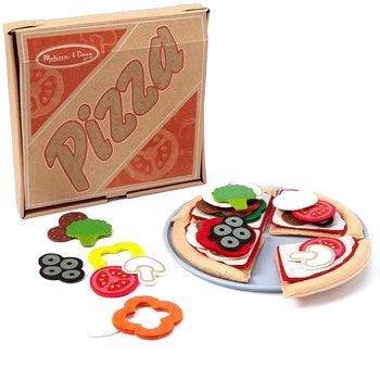 Melissa and Doug: filcowa pizza do układania - Noski Noski