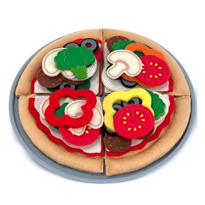 Melissa and Doug: filcowa pizza do układania - Noski Noski