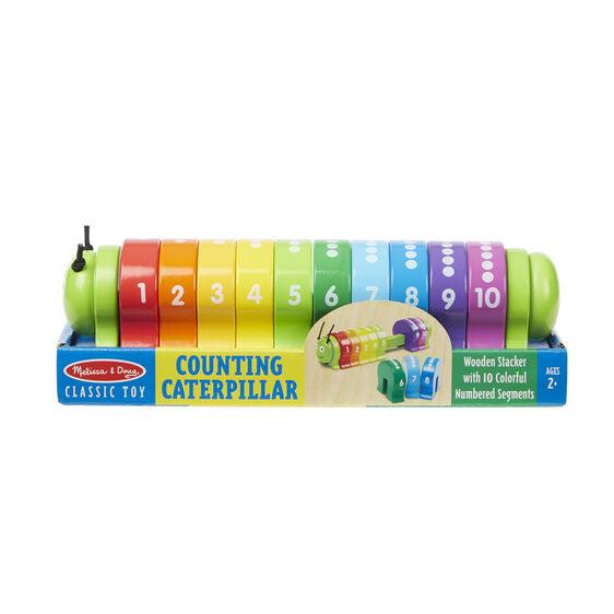 Melissa and Doug: gąsienica do nauki liczenia Counting Caterpillar - Noski Noski