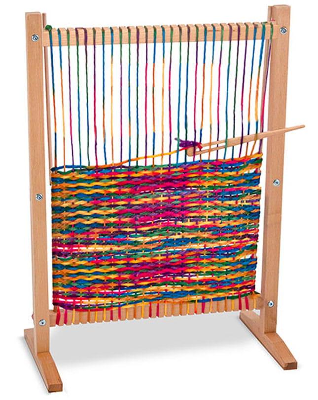 Melissa & Doug: gigantyczne krosno tkackie Multi-Craft Weaving Loom - Noski Noski