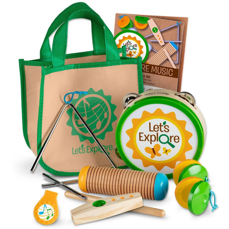 Melissa and Doug: instrumenty muzyczne Let's Explore Camp Music Playset - Noski Noski