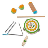 Melissa and Doug: instrumenty muzyczne Let's Explore Camp Music Playset - Noski Noski