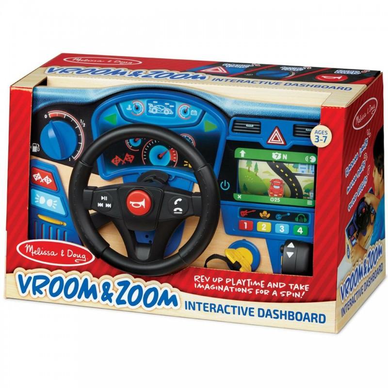 Melissa and Doug: interaktywna kierownica Vroom & Zoom Dashboard - Noski Noski