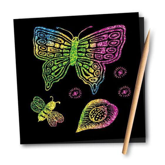 Melissa and Doug: kieszonkowa wydrapywanka Scratch Art Doodle Pad - Noski Noski