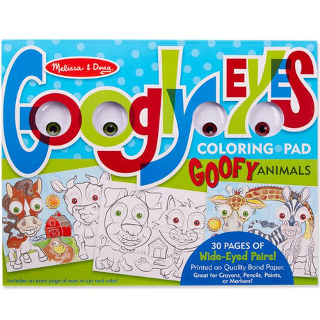 Melissa and Doug: kolorowanki zwierzęta Googly Eyes Goofy Animals - Noski Noski