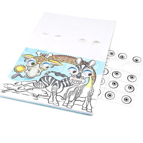 Melissa and Doug: kolorowanki zwierzęta Googly Eyes Goofy Animals - Noski Noski