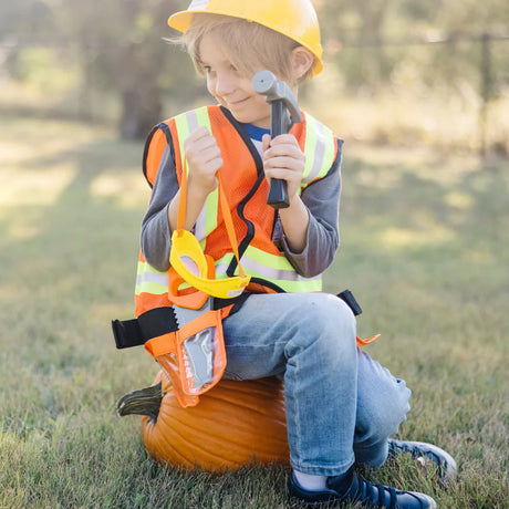 Melissa and Doug: kostium budowlaniec Construction Worker Role Play - Noski Noski