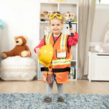 Melissa and Doug: kostium budowlaniec Construction Worker Role Play - Noski Noski