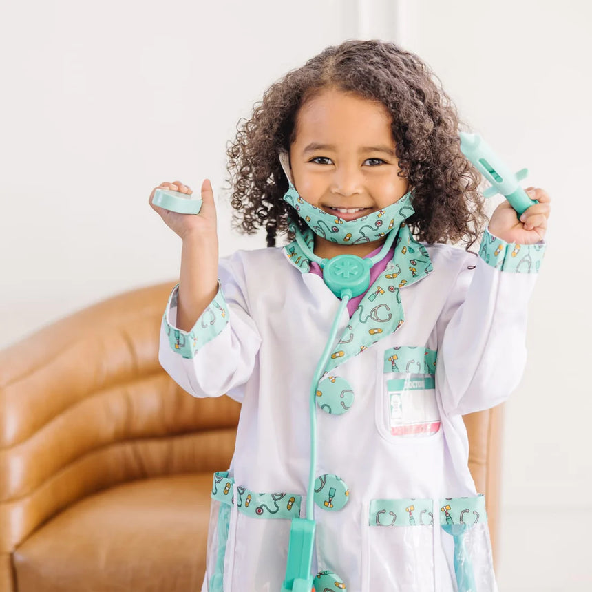 Melissa & Doug: kostium lekarski Doctor Role Play Set - Noski Noski