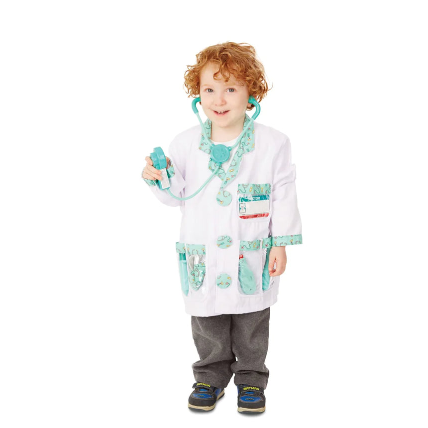 Melissa & Doug: kostium lekarski Doctor Role Play Set - Noski Noski