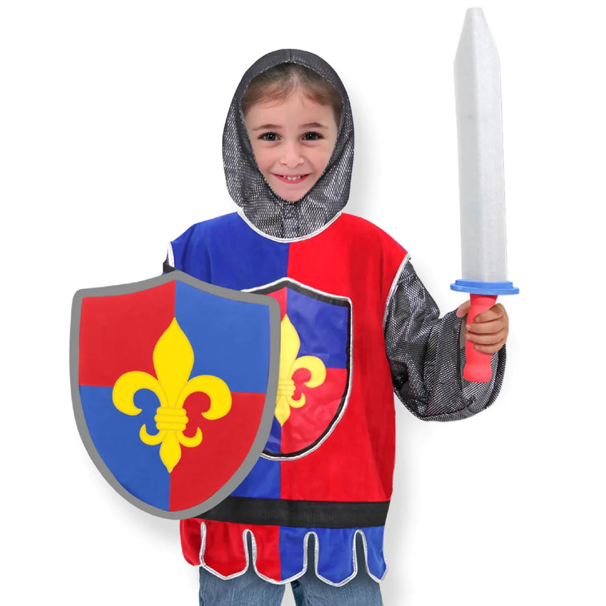 Melissa and Doug: kostium rycerz Knight Role Play Set - Noski Noski