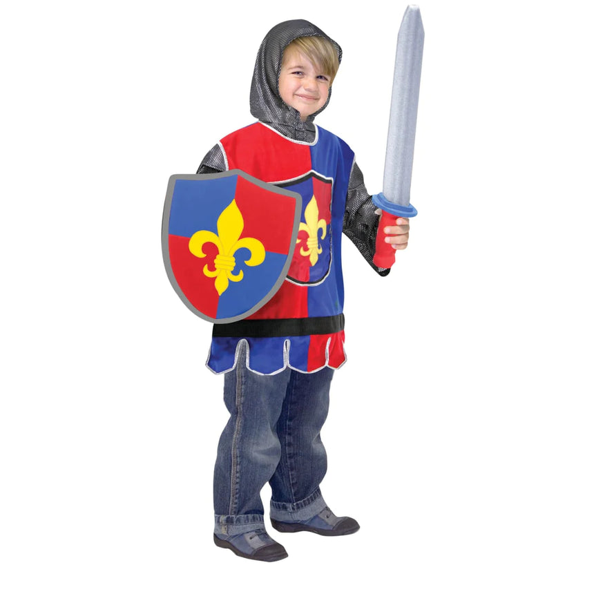 Melissa and Doug: kostium rycerz Knight Role Play Set - Noski Noski