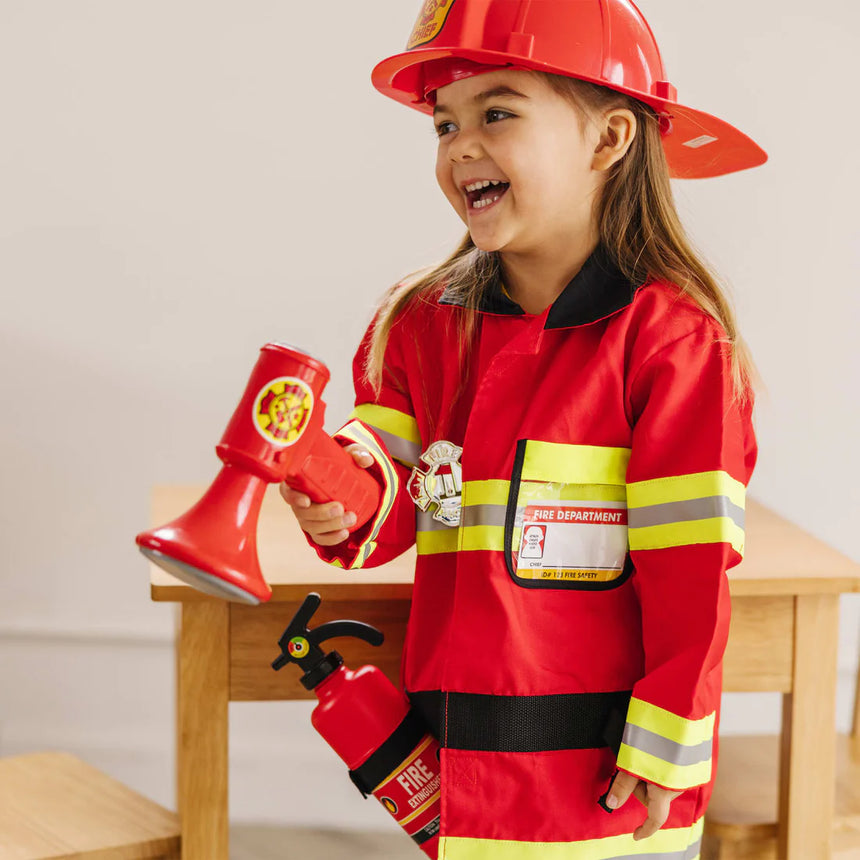 Melissa and Doug: kostium strażak Fire Chief Role Play Set - Noski Noski