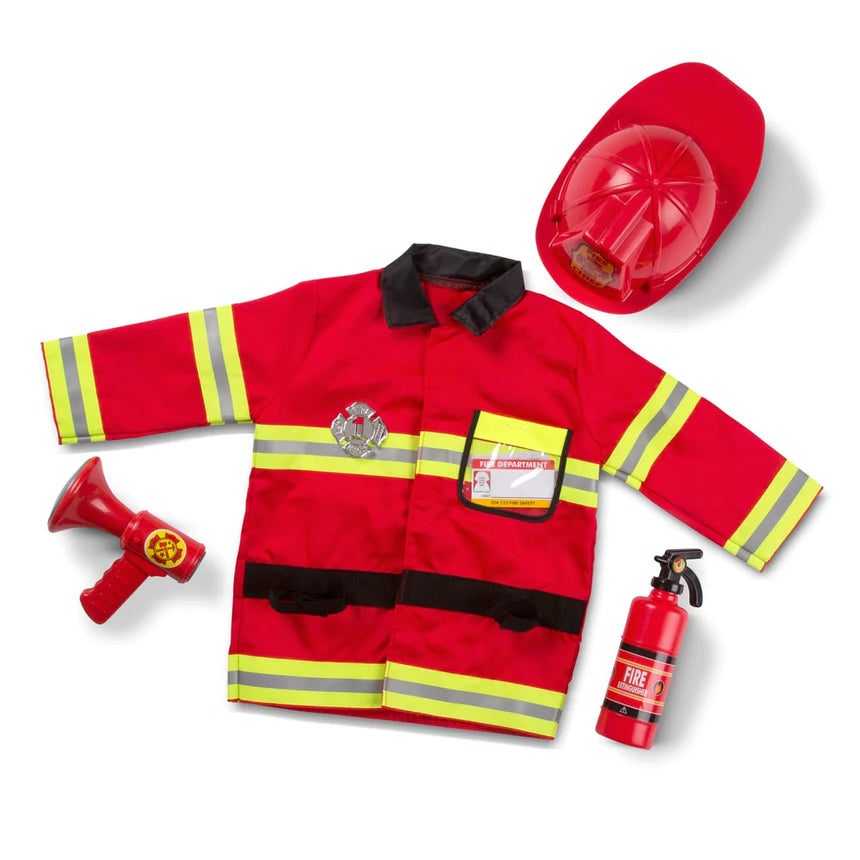 Melissa and Doug: kostium strażak Fire Chief Role Play Set - Noski Noski