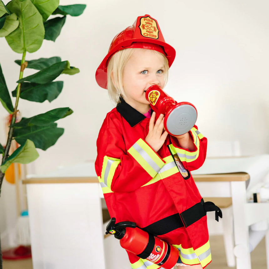 Melissa and Doug: kostium strażak Fire Chief Role Play Set - Noski Noski