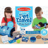 Melissa and Doug: kotek i piesek podróż Tote & Tour Pet Travel Play Set - Noski Noski