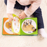Melissa and Doug: książeczka z przyciskami Poke-a-Dot Farm Animal Families - Noski Noski