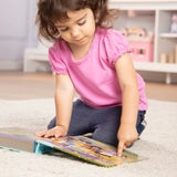 Melissa & Doug: książeczka z przyciskami Poke-a-Dot The Wheels on the Bus Wild Safar - Noski Noski