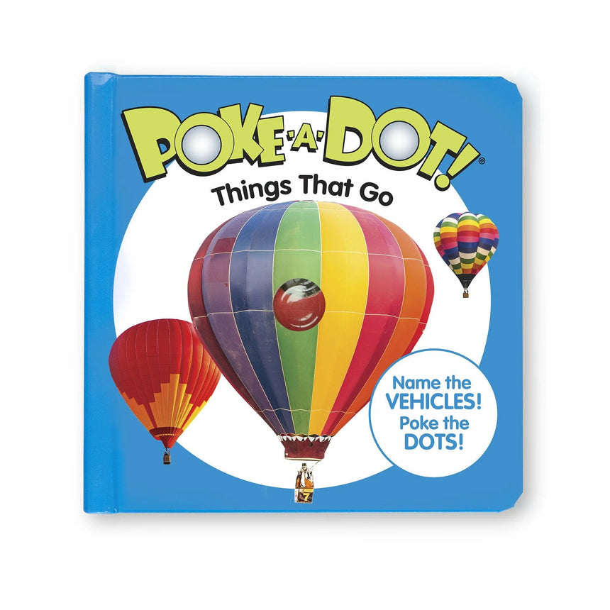 Melissa & Doug: książeczka z przyciskami Poke-a-Dot Things That Go - Noski Noski