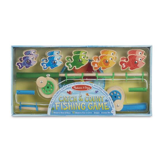 Melissa and Doug: łowienie rybek Catch & Count Fishing Game - Noski Noski